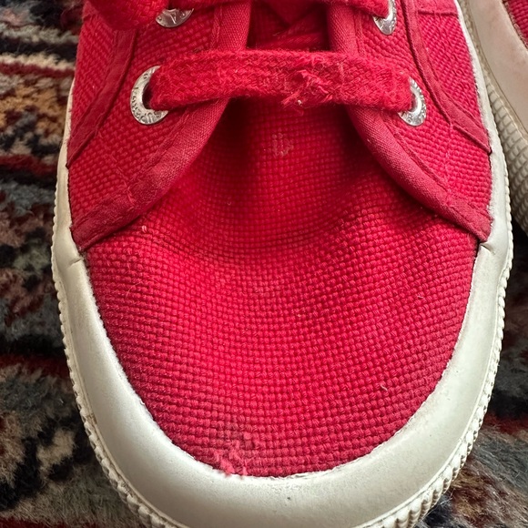 SUPERGA Red 2750 Cotu Classic Sneakers - Picture 10 of 12